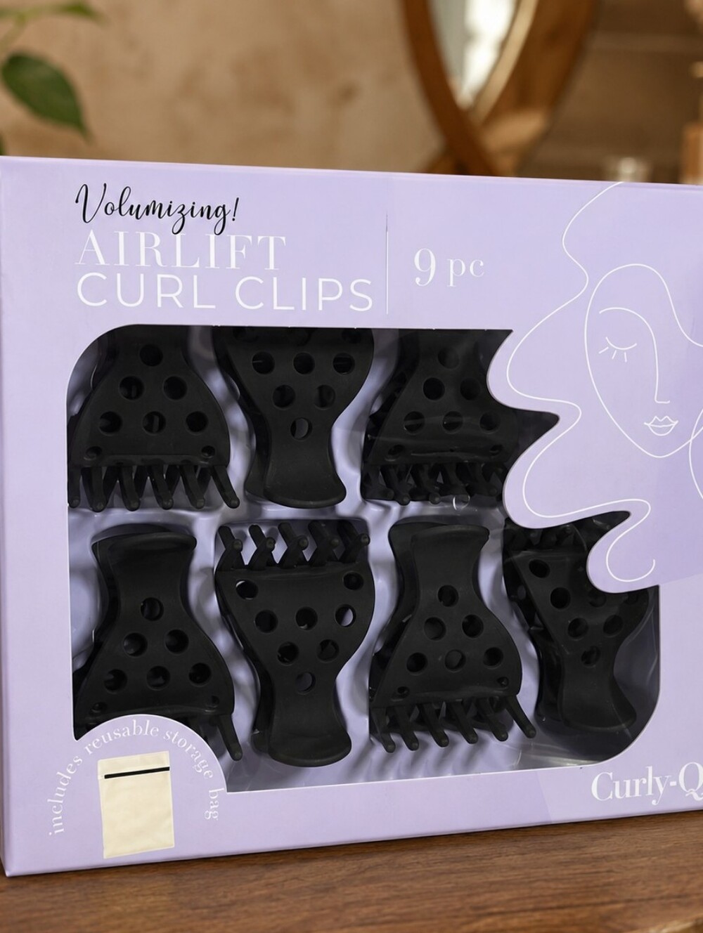 Airlift Curl Clips 9pc - Black - Picture 1 of 1